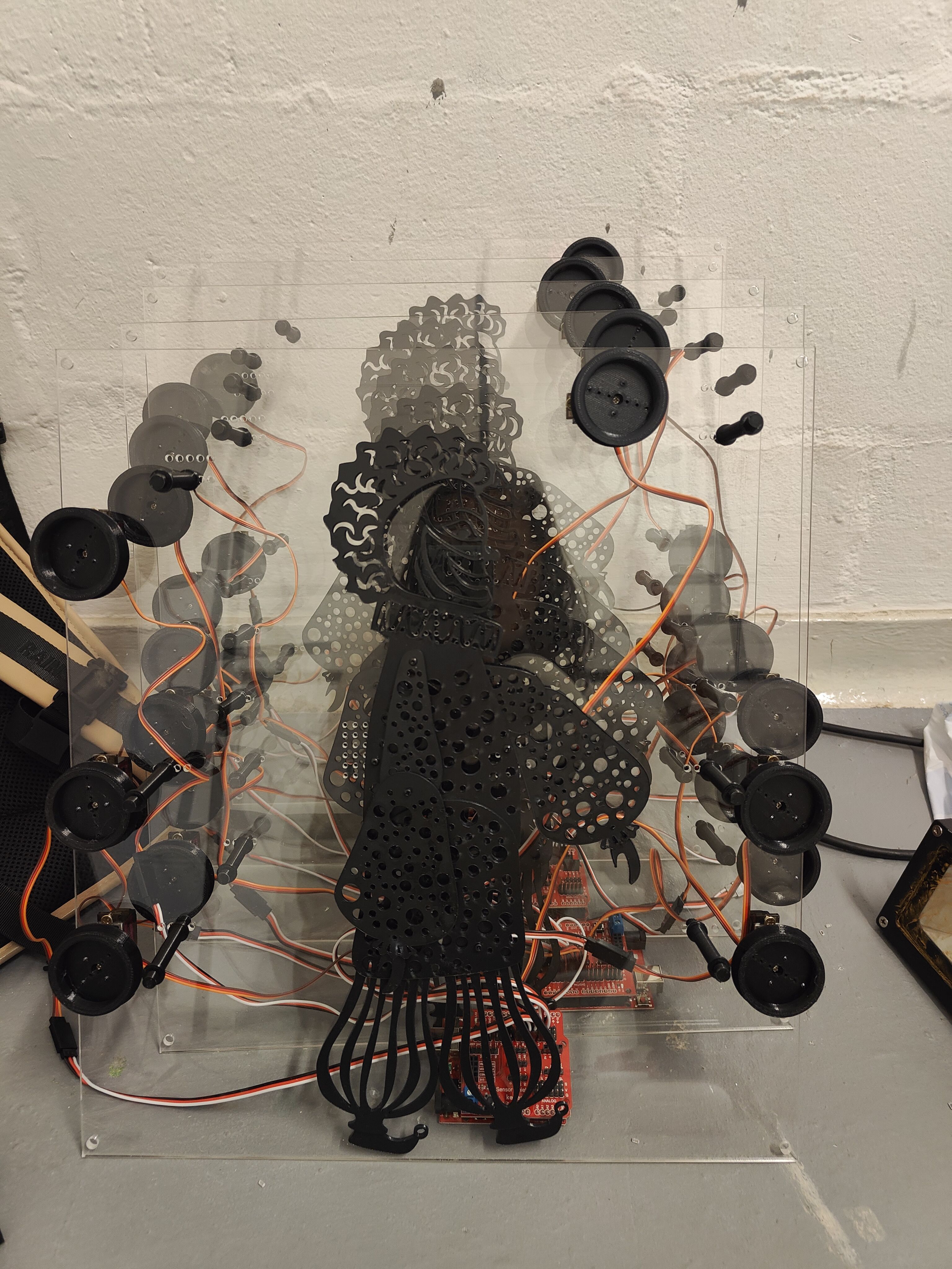 Behind the Strings, process 3